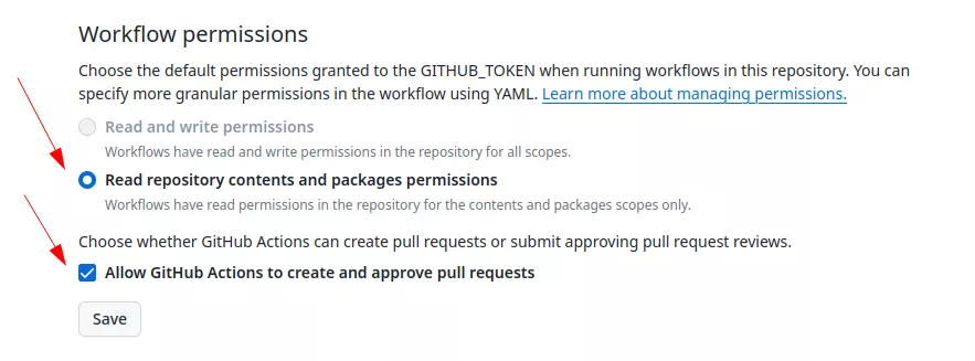 Default permissions after 2023.