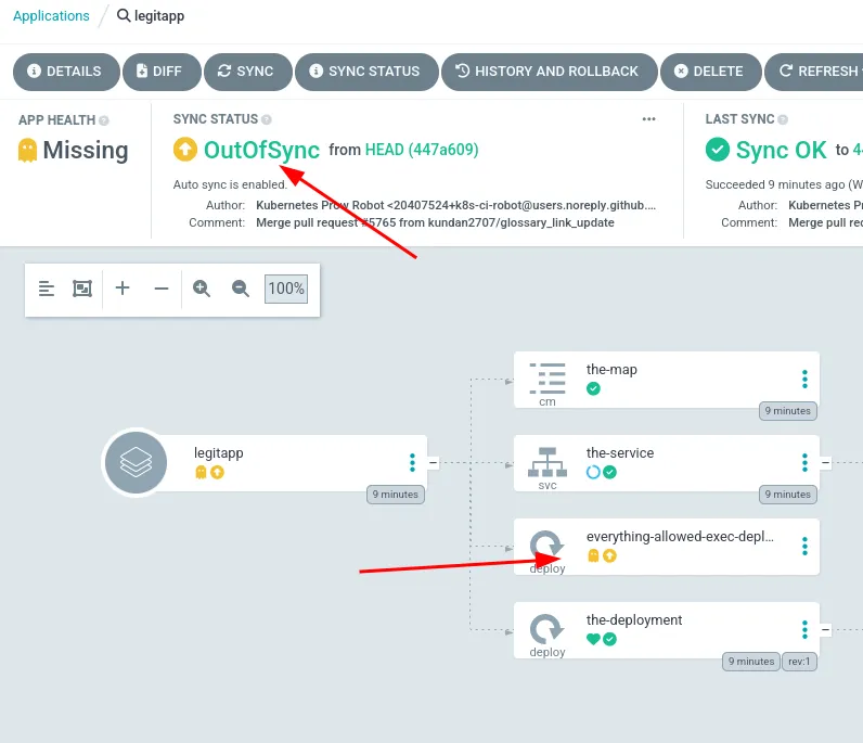 OutOfSync app.