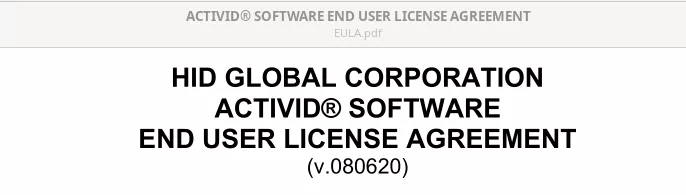 EULA PDF version 8.5.