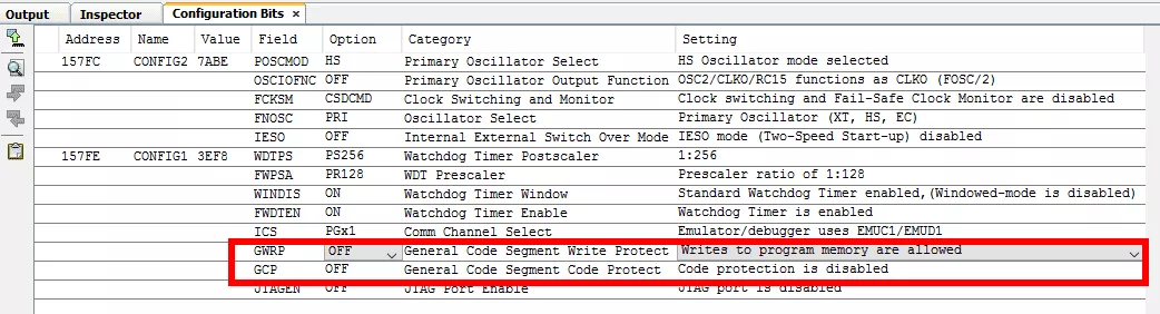ConfigurationBits