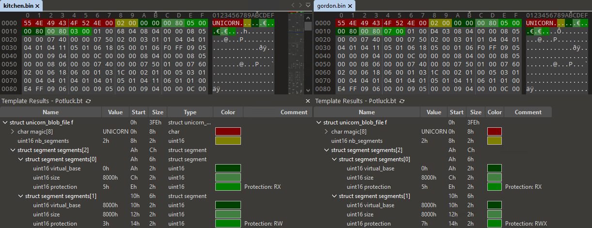 010 Editor header parsing