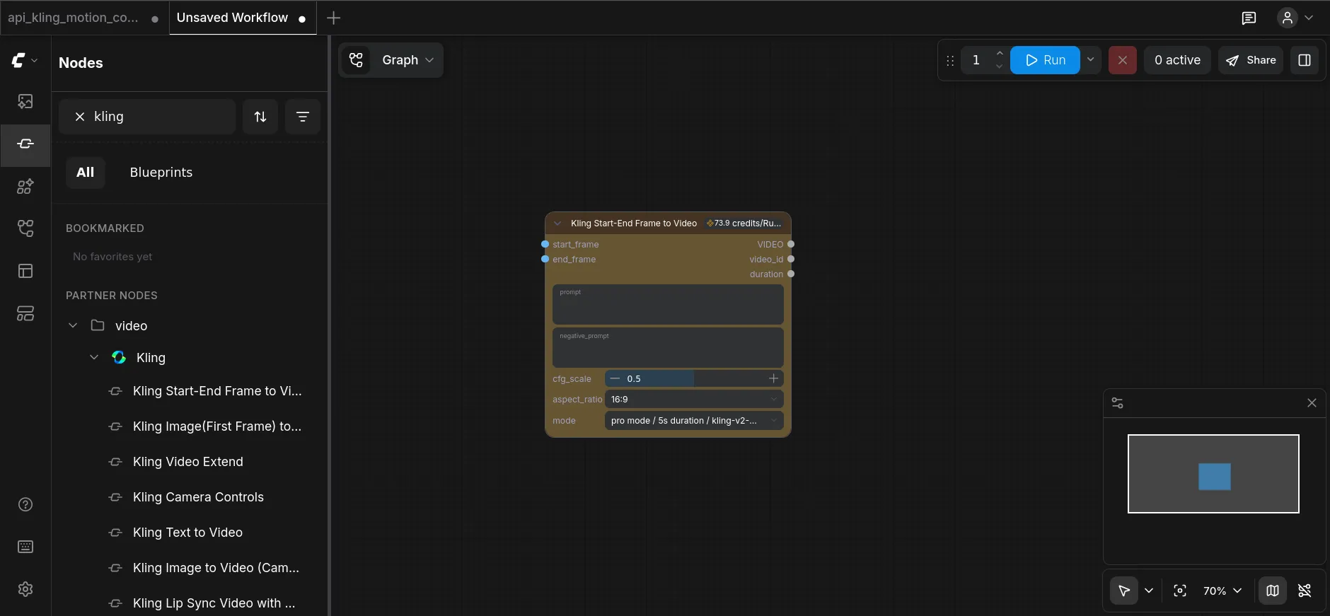 ComfyUI interface.