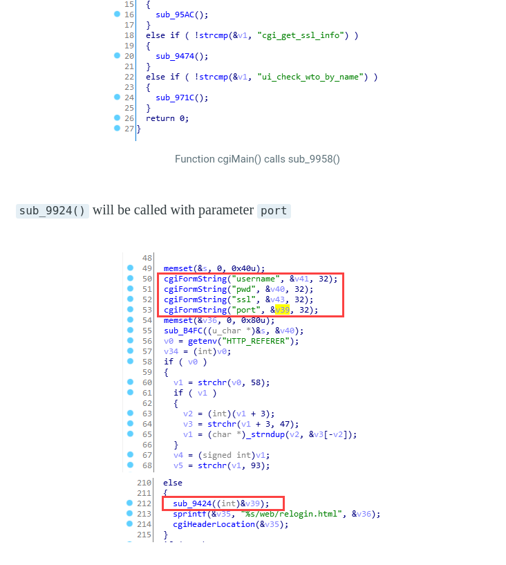 you can play "spot the differences" with our code