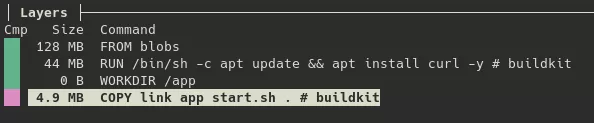 Docker image layers