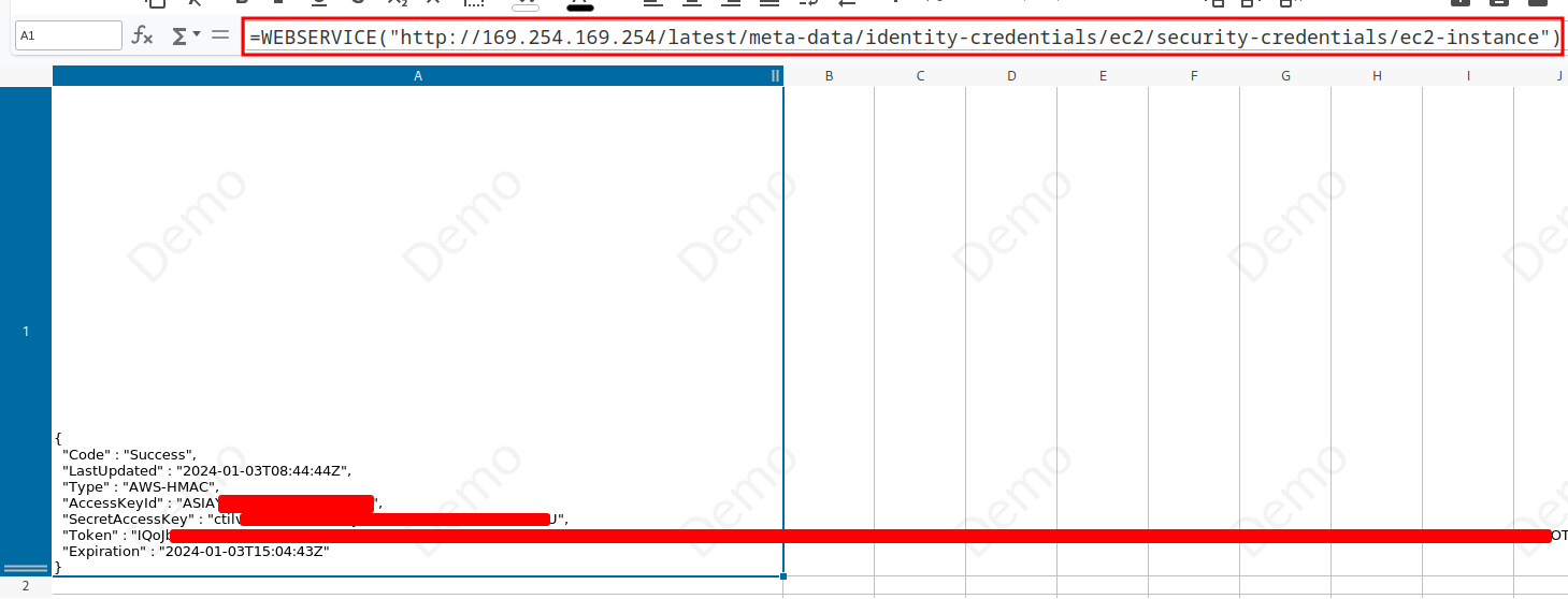 Disclosing CollaboraOnline secrets linked to AWS.