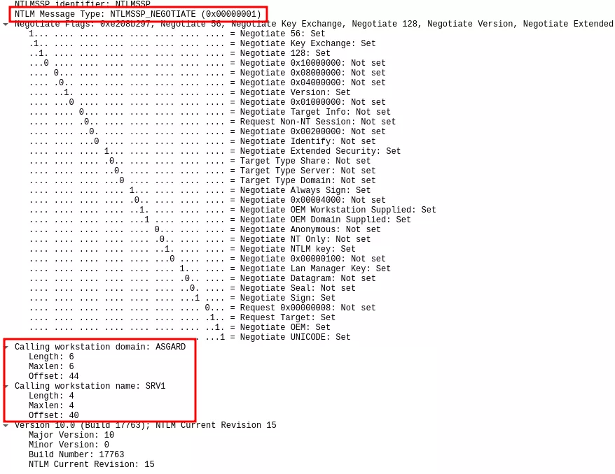 NTLM_NEGOTIATE message when the relay worked.