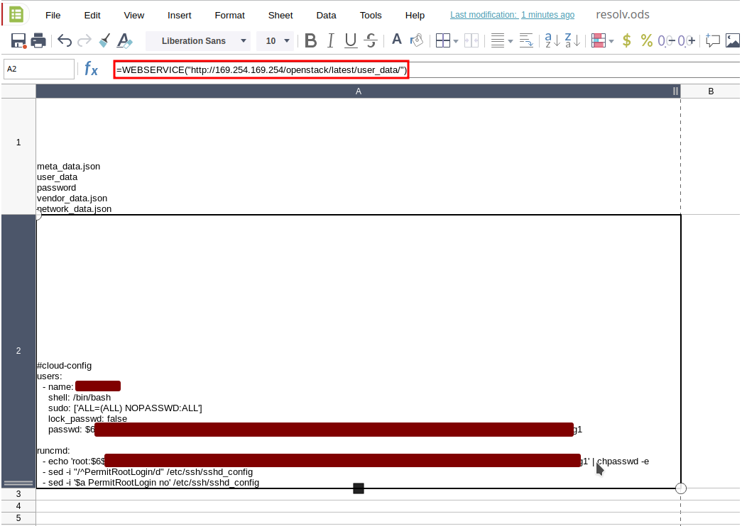 reading OpenStack configuration files