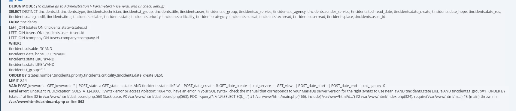 SQL Injection