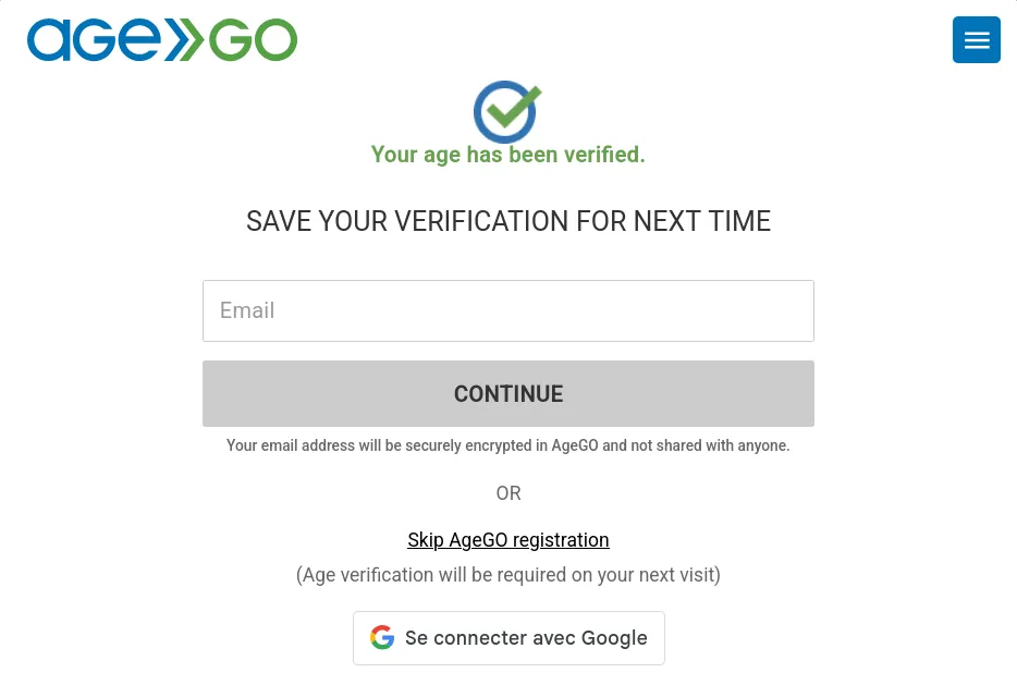 Validation of the AgeGo challenge.