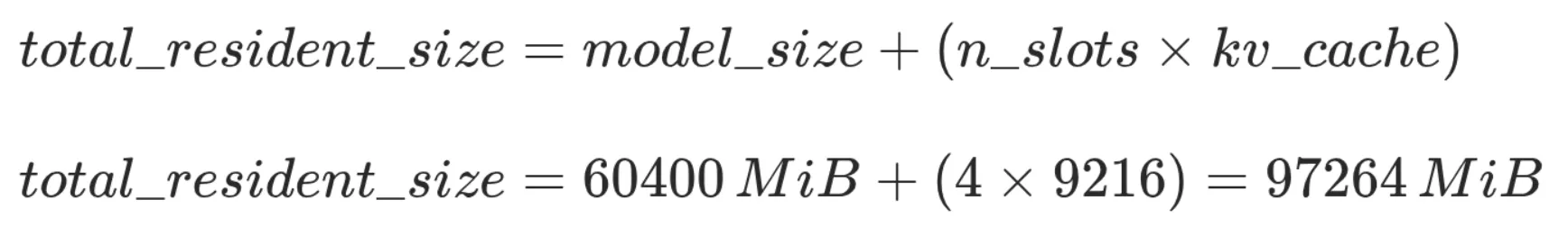 total gpu memory resident size