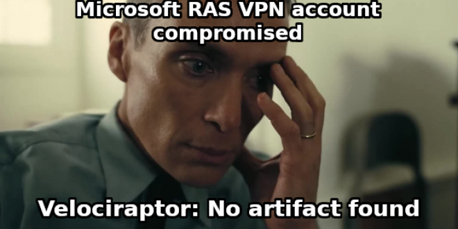 Microsoft RAS VPN forensic analysis
