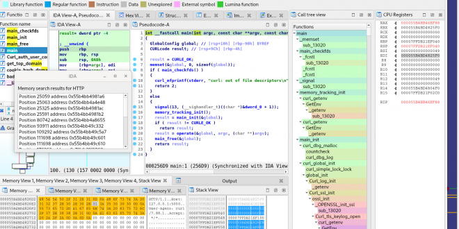 Frinet: reverse-engineering made easier