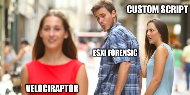 ESXI Forensic
