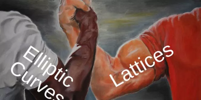 Courbes elliptiques + réseaux euclidiens