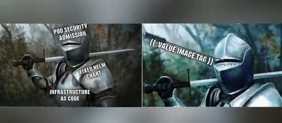 Helm chart meme
